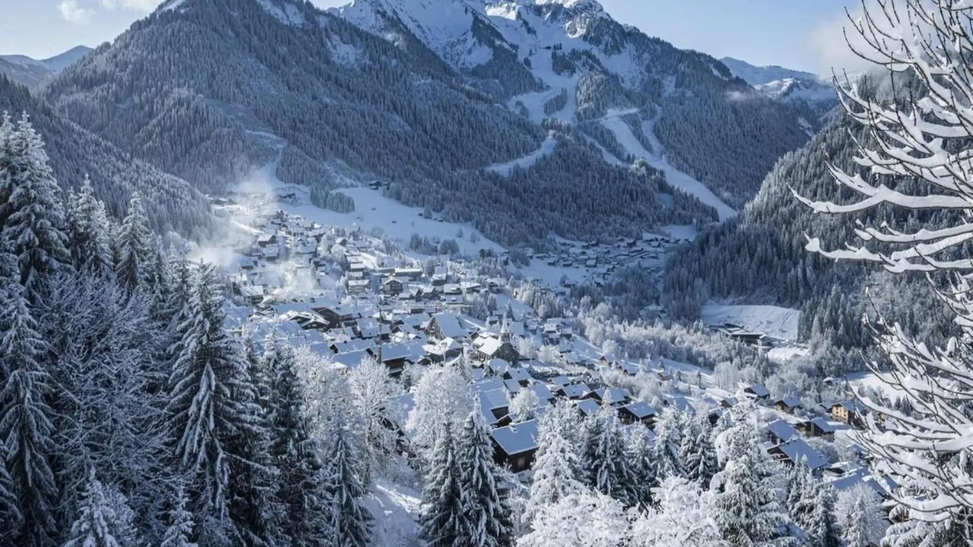 Apartment in Chatel with terrace Fransa